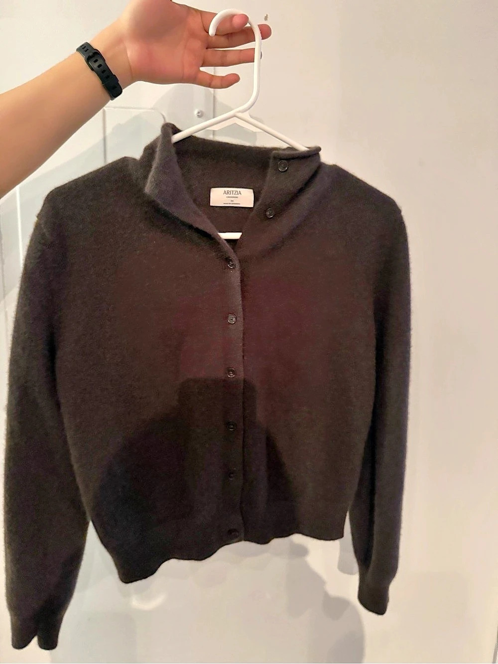 Aritzia Brown Cardigan